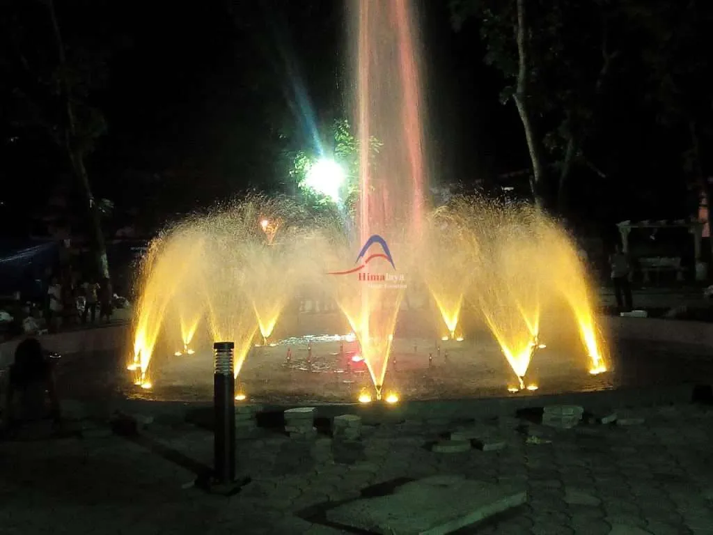 Pond Water Dancing Fountain,the Philippines