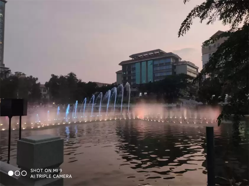2022 Wenming Lake Musical Fountain Completed Successfully, China1