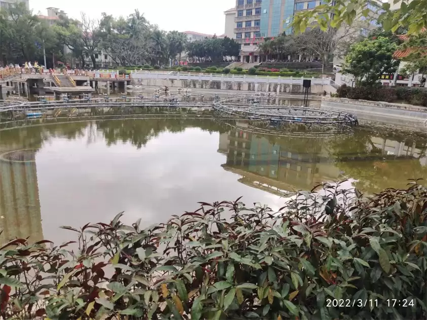 2022 Wenming Lake Musical Fountain Completed Successfully, China2