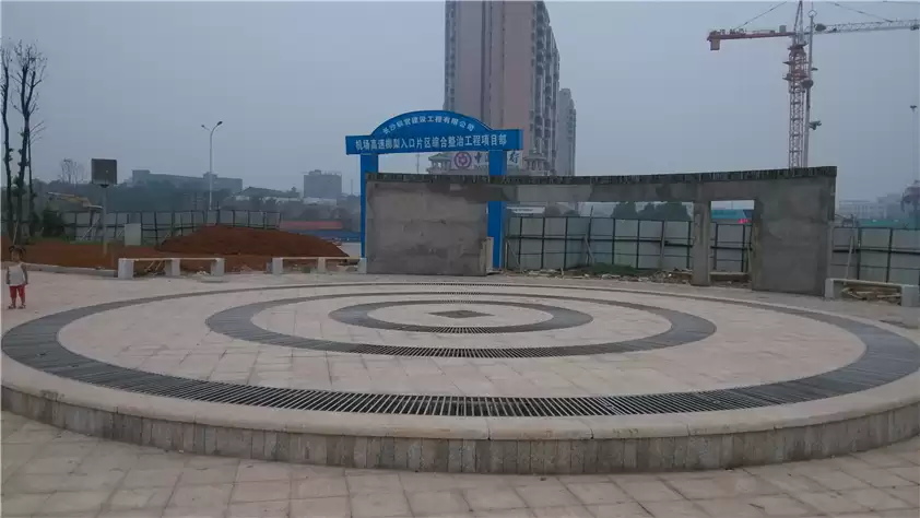 Changsha Airport Highway Entrance Musical Water Fountain Project, China1
