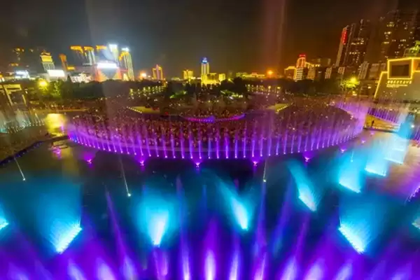 China’s Top Most Beautiful Muscial Dancing Fountains The Chaozhou Muscial Fountains & Water Screen Movie2