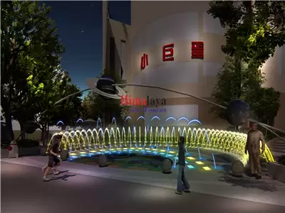 Interactive Fountain In Window Of The World Successfully Completed3