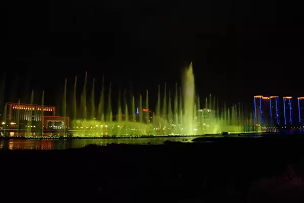 Top 10 Most Beautiful Musical Dancing Fountains in China Series Guangdong Jieyang Music Fountain Show1
