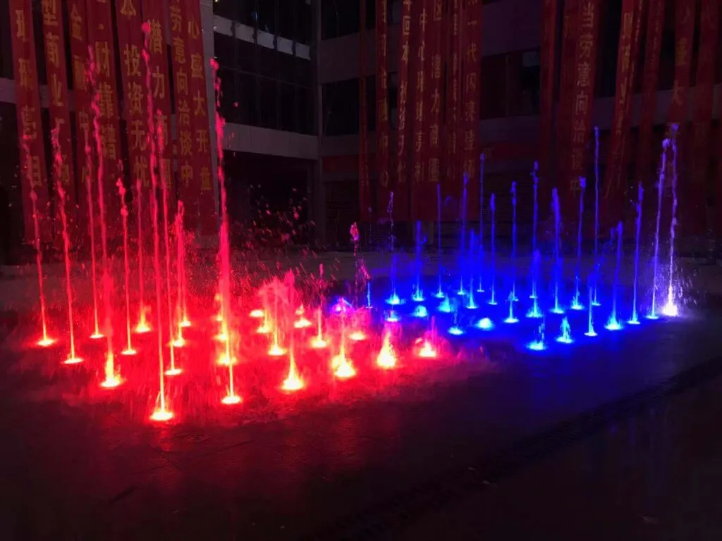 Jinye Square Underground Dry Floor Fountain Laminar Jet Fountain, China3
