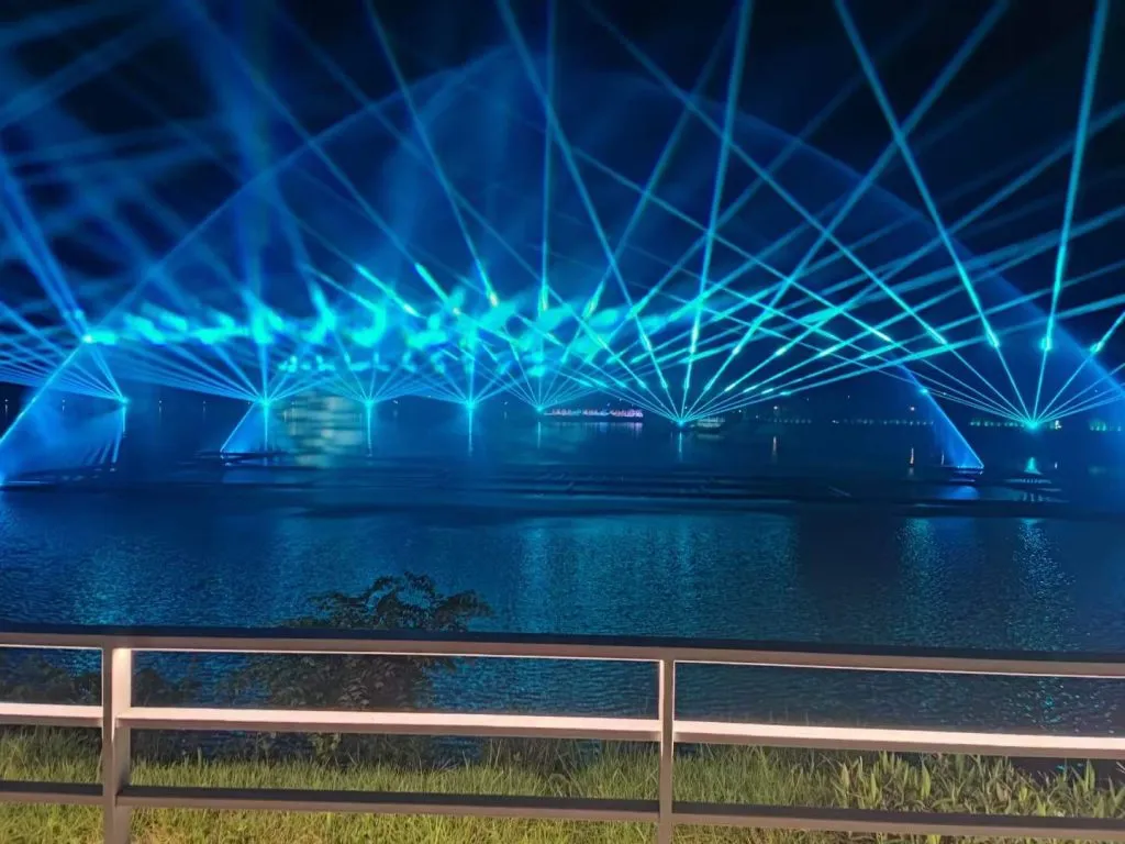 Water Laser Show