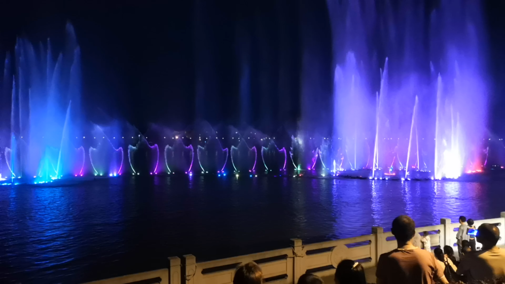 dancing fountains