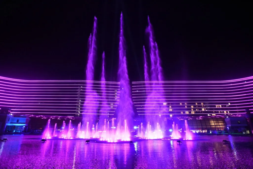 Okada Manila Dancing fountain