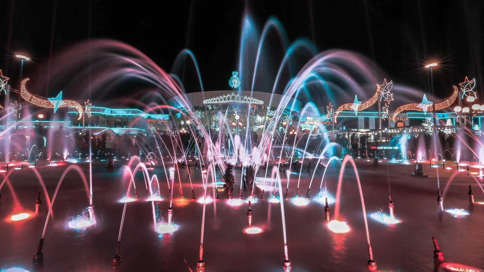 Soho Square Dancing fountain