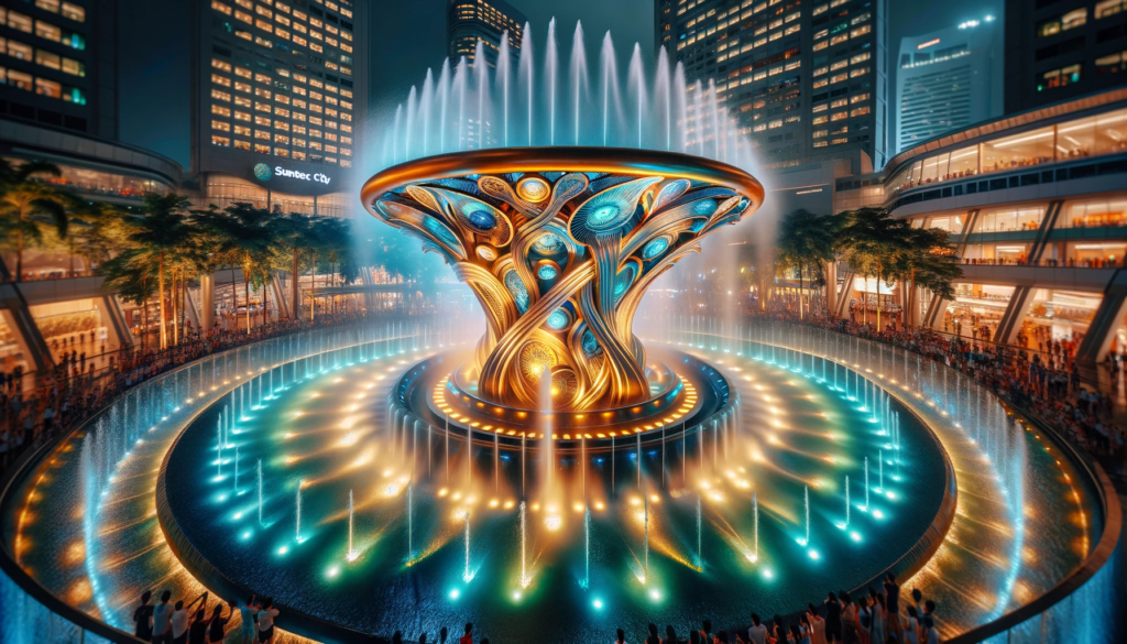5- Fountain of Wealth in Singapore
