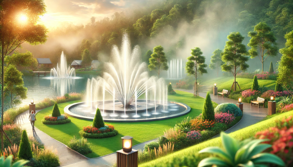 mist fountain