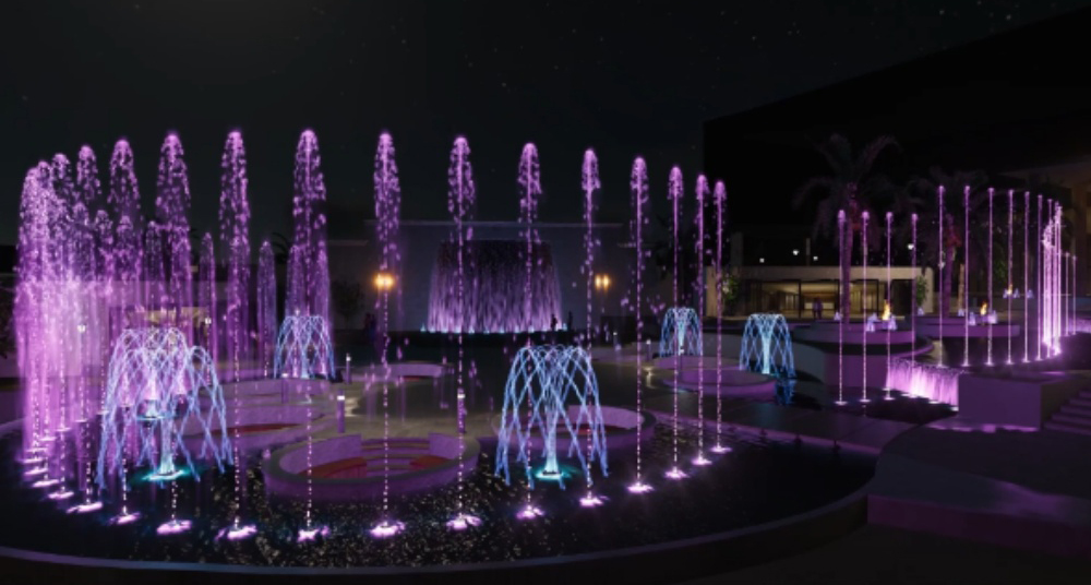 Music Fountain Project مشروع النافورة الموسيقية A Himalaya Music Fountain é uma fabricante  profissional  de fontes  sediada na China, com mais de 16 anos de experiência no setor de fontes. Estamos comprometidos em fornecer serviços e produtos de fontes de alta qualidade, incluindo design de fontes , fabricação de equipamentos para fontes, serviços de instalação e manutenção de fontes.