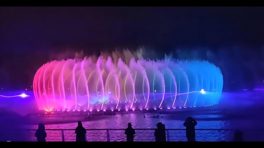 Dancing Fountains in Turkmenistan: A Mesmerizing Blend of Water, Light, and Music 4 Dancing Fountains in Turkmenistan