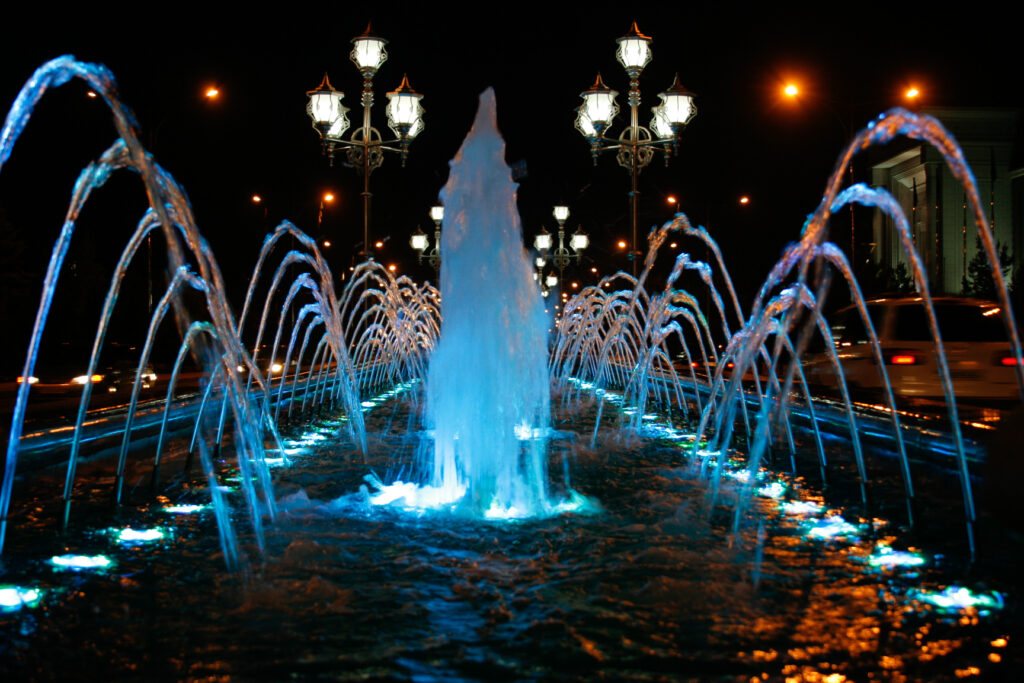 Dancing Fountains in Turkmenistan: A Mesmerizing Blend of Water, Light, and Music 5 Dancing Fountains in Turkmenistan
