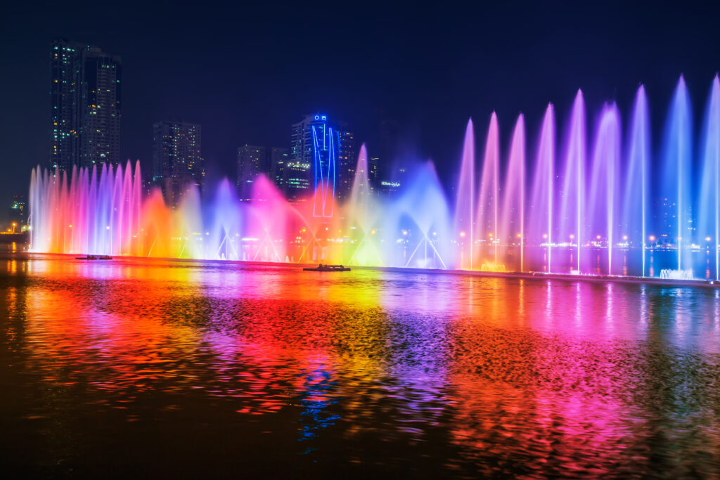 The Magic of a Water and Light Show: Music, Choreography, and Spectacle 9 1. water show