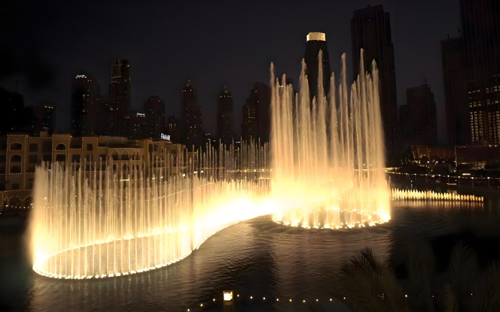 2.迪拜喷泉