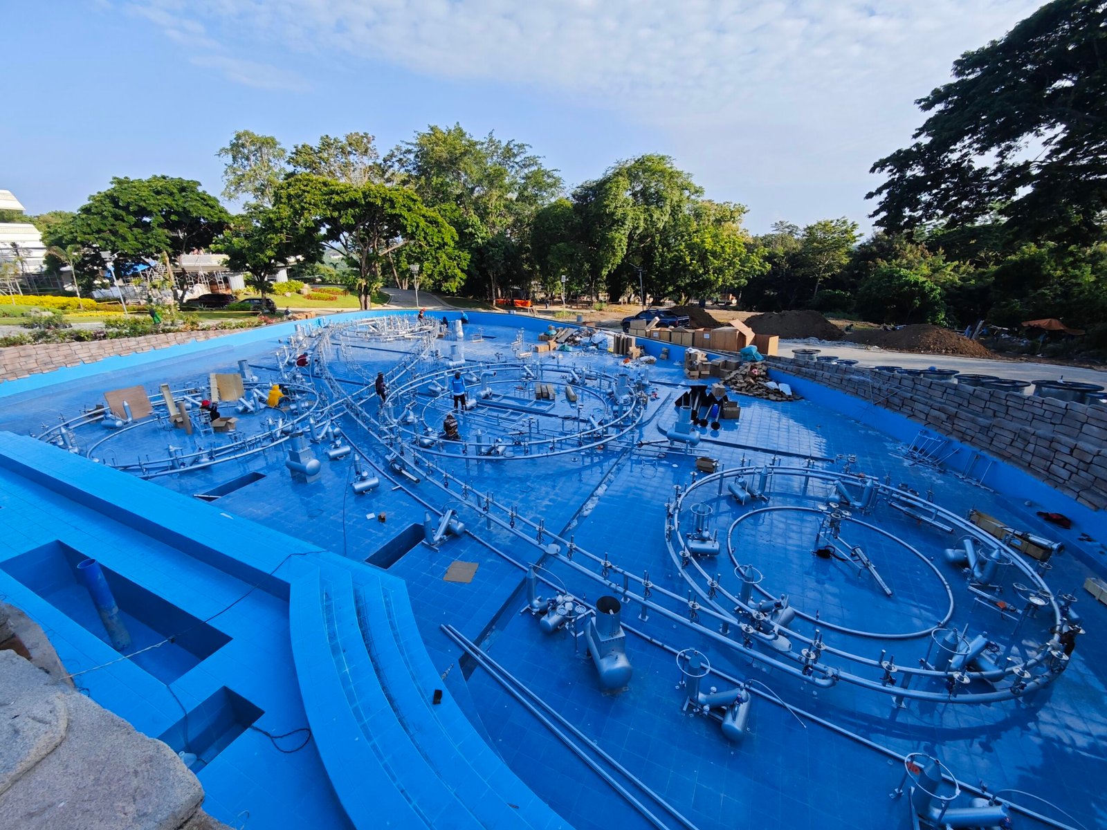 musical fountain