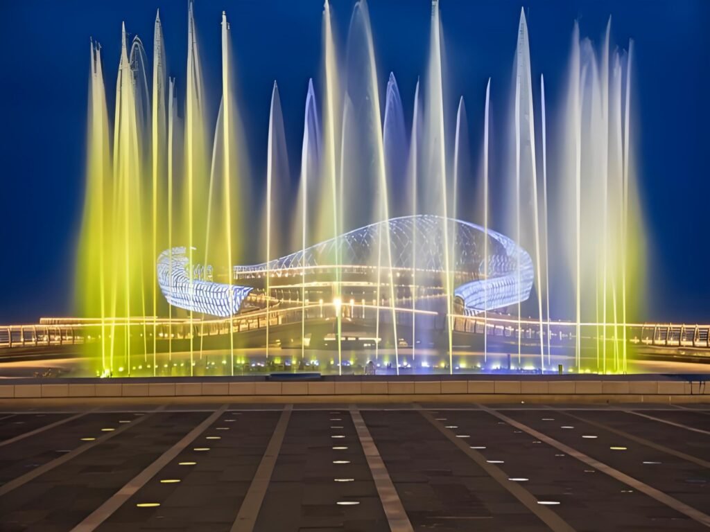 commercial water feature