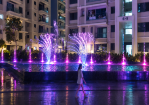 Pool Musical Fountain