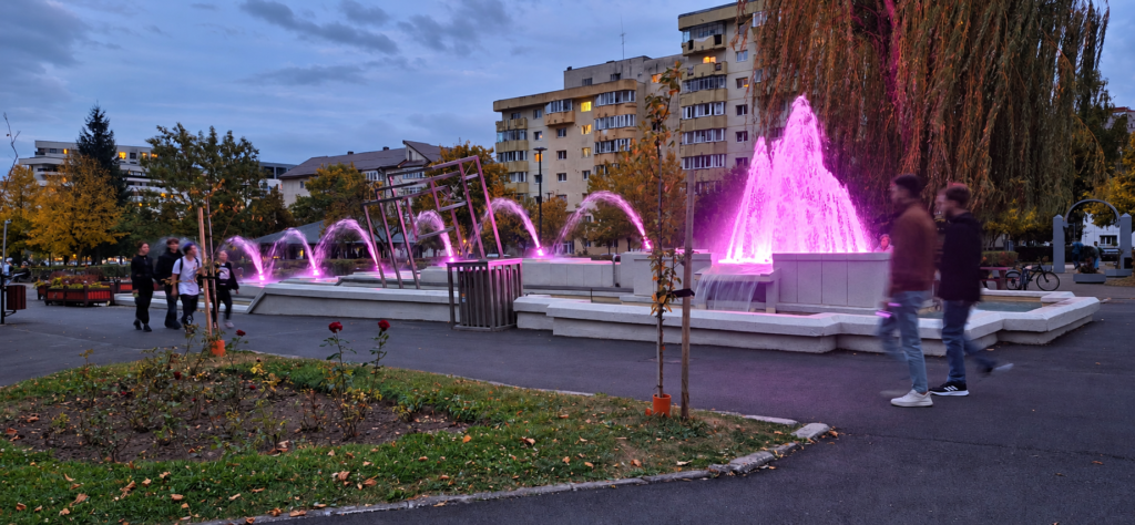 Romania musical fountain project